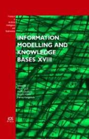 Cover of: Information Modelling and Knowledge Bases XVIII by 