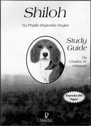 Cover of: Shiloh Study Guide