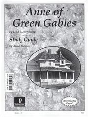 Cover of: Anne of Green Gables Study Guide