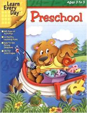 Cover of: Preschool (Learn Every Day) by 