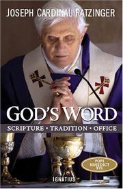 Cover of: God's Word by Joseph Ratzinger