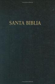 Cover of: Santa Biblia / Holy Bible: Nuevo Testamento Reina Valera, Black, 1960 Gift & Award Bible