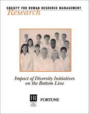 Cover of: Impact of diversity initiatives on the bottom line