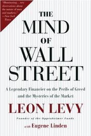 Cover of: The Mind of Wall Street by Leon Levy, Eugene Linden
