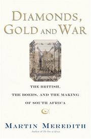 Cover of: Diamonds, Gold, and War by Martin Meredith