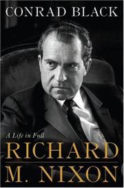 Cover of: Richard M. Nixon by Conrad Black