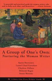 Cover of: A group of one's own by Charlene Pollano, Deborah Regan, Susan Wereska