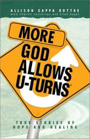 Cover of: More God allows U-turns: true stories of hope and healing