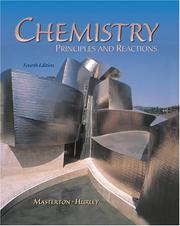 Cover of: Chemistry | William L. Masterton