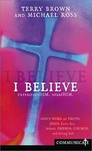 Cover of: I believe | Terry Brown