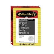 Cover of: Mem-Cards: 10 Days to More Confident Public Speaking