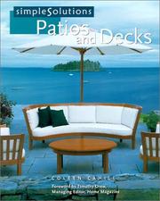 Cover of: Patios and Decks