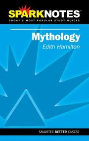 Cover of: Spark Notes Edith Hamilton's Mythology