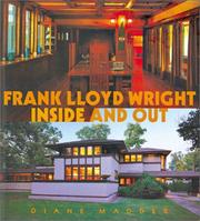 Cover of: Frank Lloyd Wright: inside and out