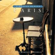 Cover of: Paris by Judith Mahoney Pasternak