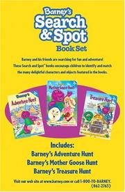 Cover of: Barney's search & spot book set.
