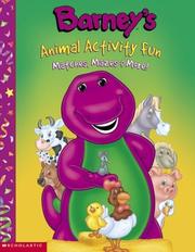 Cover of: Barney's Animal Activity Fun: Matches, Mazes, & More!