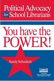 Cover of: Political advocacy for school librarians | Sandy Schuckett