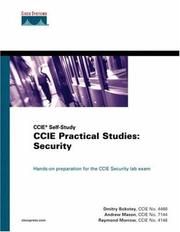 Cover of: CCIE practical studies by Dmitry Bokotey, Dmitry Bokotey