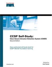 Cover of: CCSP Self-Study: Cisco Secure Intrusion Detection System (CSIDS) (2nd Edition) (Self-Study Guide)