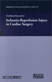 Cover of: Ischemia-reperfusion injury in cardiac surgery