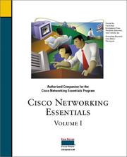 Cover of: Cisco Networking Essentials Volume I