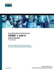 Cover of: Cisco Networking Academy Program: CCNA 1 and 2 lab companion.