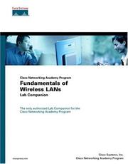 Cover of: Cisco Networking Academy Program Fundamentals of Wireless LANs Lab Companion