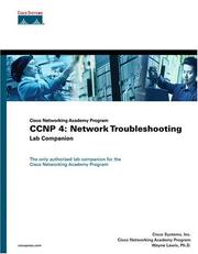 Cover of: CCNP 4 by Lewis, Wayne Ph.D., Cisco Systems Inc., Wayne Lewis, Cisco Systems Inc., Wayne Lewis