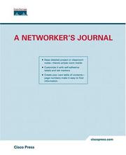 Cover of: A Networker's Journal