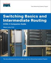 Cover of: Switching Basics and Intermediate Routing: CCNA 3 Companion Guide