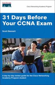 Cover of: 31 Days Before Your CCNA Exam: A Day-by-Day Quick Reference Study Guide (Cisco Networking Academy Program)