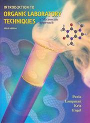 Cover of: Introduction to Organic Laboratory Techniques by Donald L. Pavia