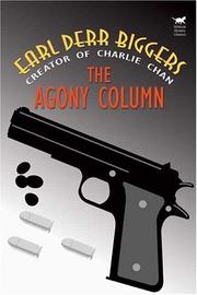 Cover of: The Agony Column by Earl Derr Biggers