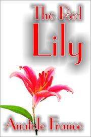 Cover of: The Red Lily by Anatole France