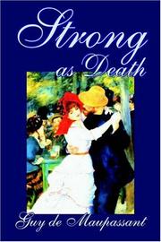 Cover of: Strong as Death by Guy de Maupassant