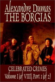Cover of: The Borgias by Alexandre Dumas