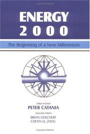 Cover of: Energy 2000: The Beginning of a New Millennium