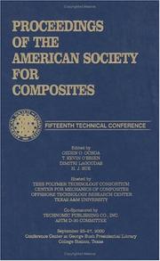 Cover of: American Sociey of Composties, Fifteenth International Conference
