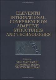 Cover of: Adaptive Structures, Eleventh International Conference Proceedings