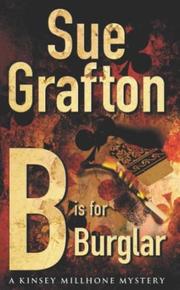 Cover of: B is for Burglar (Kinsey Millhone, #2) by Sue Grafton