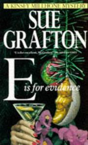 Cover of: E Is for Evidence (Kinsey Millhone Mysteries) by Sue Grafton