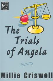 Cover of: The trials of Angela by Millie Criswell, Millie Criswell