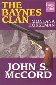 Cover of: Montana horseman | John S. McCord