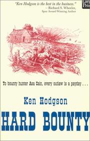 Cover of: Hard bounty by Ken Hodgson