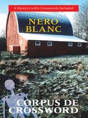 Cover of: Corpus de crossword by Nero Blanc