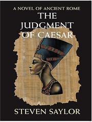 Cover of: The judgment of Caesar: a novel of ancient Rome