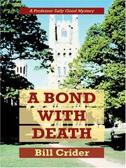 Cover of: A bond with death by Bill Crider