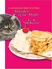 Cover of: Murder a la mode by G. A. McKevett