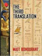 Cover of: The third translation